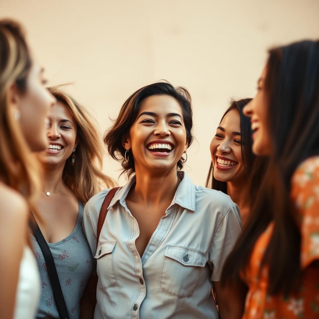 Woman embodying the pillar: Thrive Together